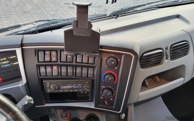 انزلاق القماش المشمع Renault D 240.12 07-BVF-2 - LOW P4x2 - LAADBAK SCHUIFZE...