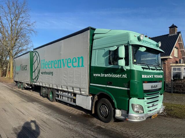 Volumevervoer DAF XF 440 6 x 2 Volumencombi