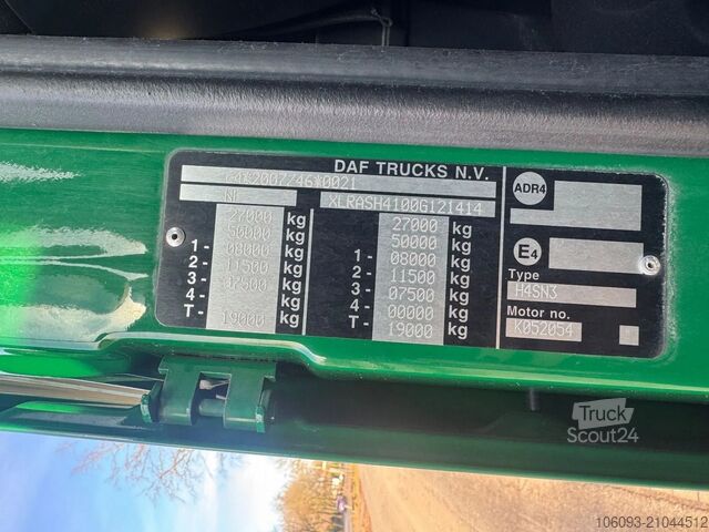 Volumevervoer DAF XF 440 6 x 2 Volumencombi