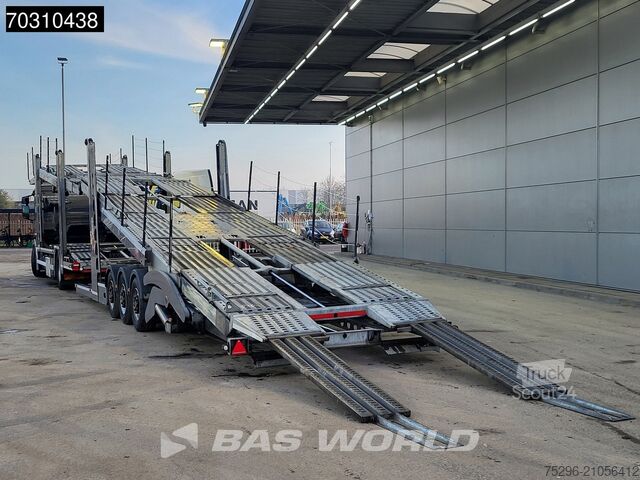 фургон-автовоз Scania P450 P 4X2 Rimo PL2S-1 car transporter Retarder...