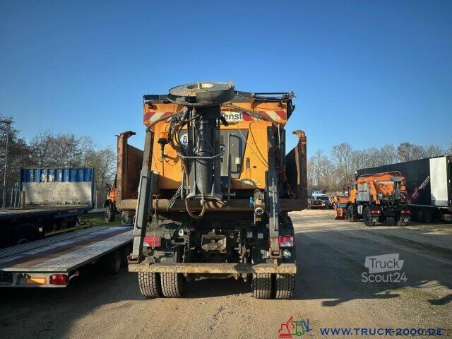 Tresidig tipplastbil MAN TGS 33.400 6x6 Winterdienst Streuer 2x Hydraulik