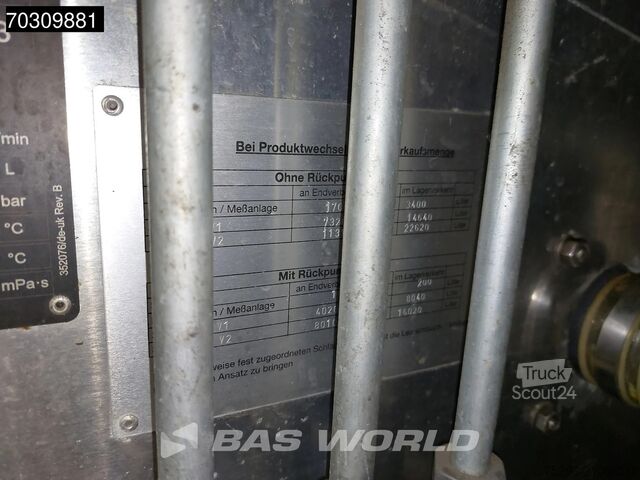 Tankbil Renault Premium 430 6X2 Fuel Tank Retarder Lift+Steerin...