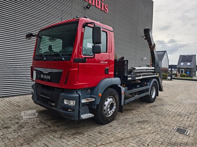 Portal arm system MAN TGM 18.290 4x2 Hyvalift NG2012 Taxi Absetzer