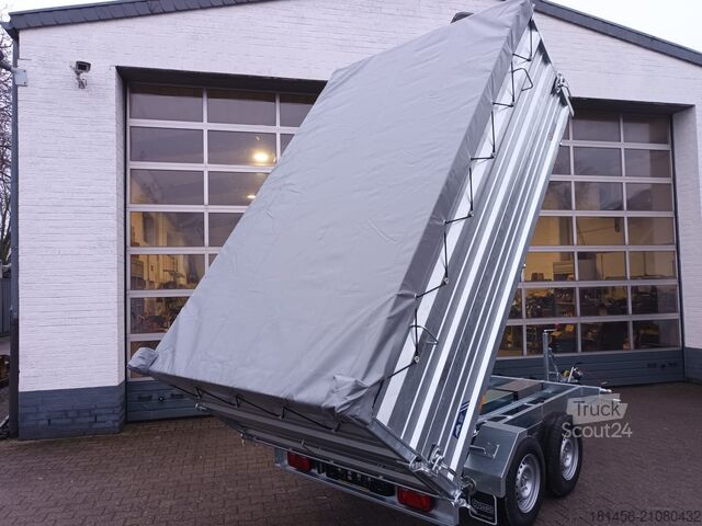 Dreiseitenkipper Anhänger Saris SKS HDS Stahlkipper Aufsatz 60cm
