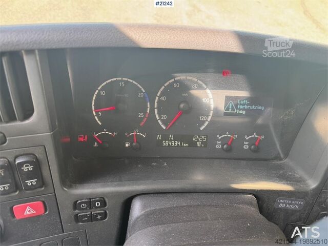 Kølet/frosset transport Scania P420 6x2 Box truck w/ Defective aggregate.