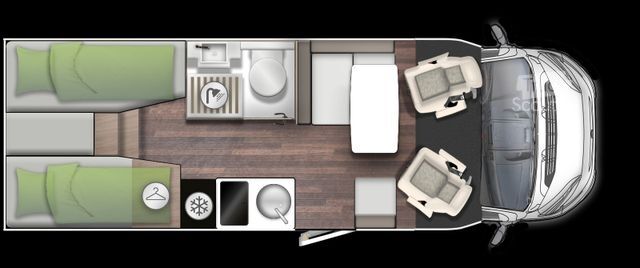 Caravana semiintegrada FORSTER T 699 EB 2026