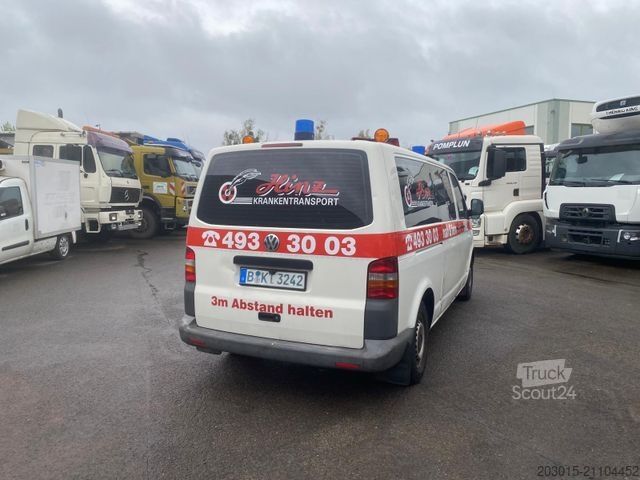 Camión de bomberos VOLKSWAGEN T5 Transporter Kasten-Kombi Kombi lang