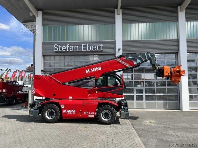 Caricatore telescopico Magni RTH 6.35 SH / Fällkran / Westtech CS750