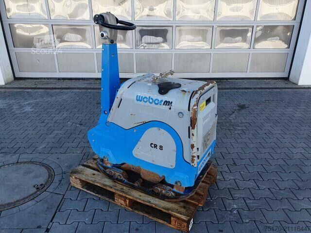 Blietejs Weber CR 8 Hatz-Diesel 601kg Rüttelplatte 117 h