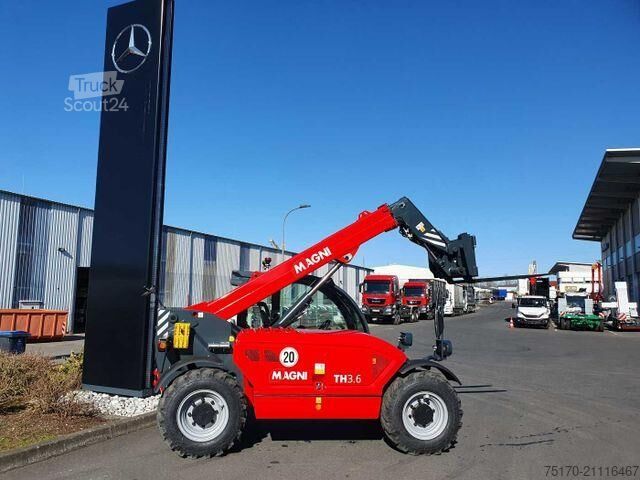 Caricatore telescopico Magni TH 3.6-D5/D / 3to - 5,8m / 75PS