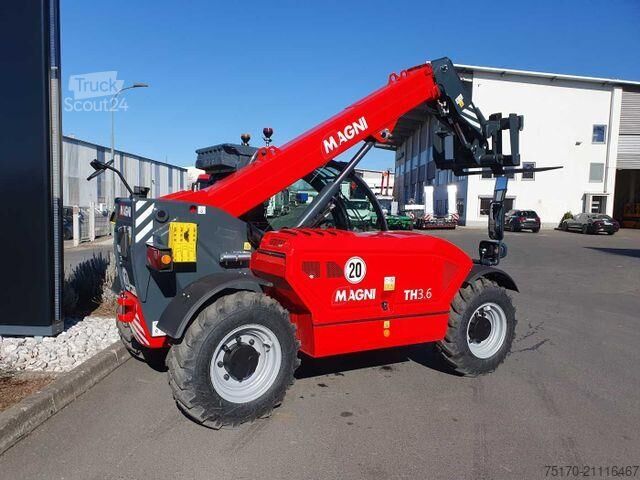 Caricatore telescopico Magni TH 3.6-D5/D / 3to - 5,8m / 75PS