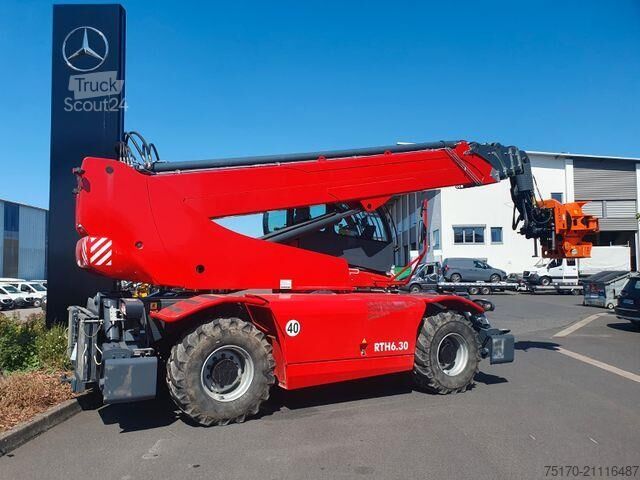 Caricatore telescopico Magni RTH 6.30 SH / Fällkran / nur 1.373h / 2021