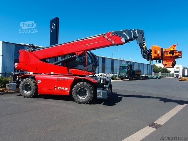 Caricatore telescopico Magni RTH 6.30 SH / Fällkran / nur 1.373h / 2021