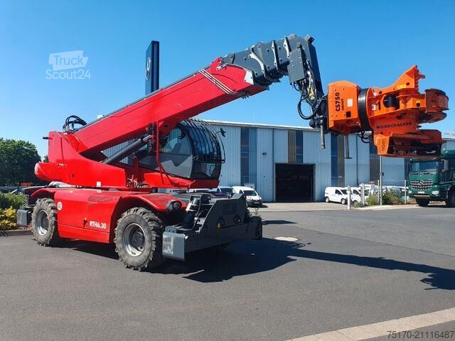 Caricatore telescopico Magni RTH 6.30 SH / Fällkran / nur 1.373h / 2021
