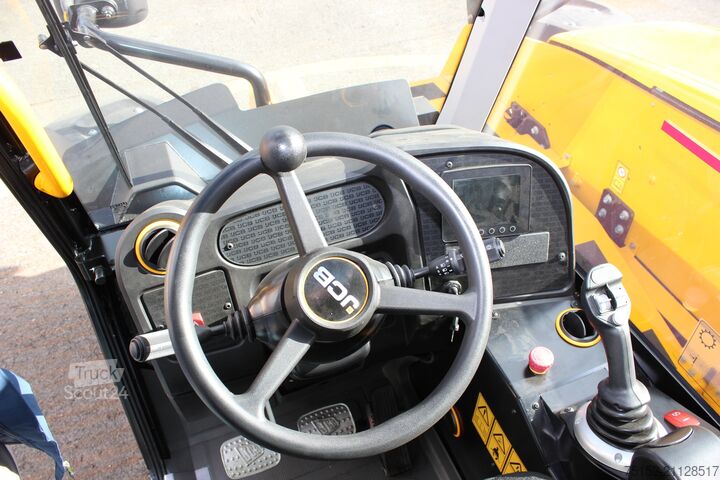 Volledig elektrische telescopische heftruck JCB 525-60E-Tech Hi-Viz