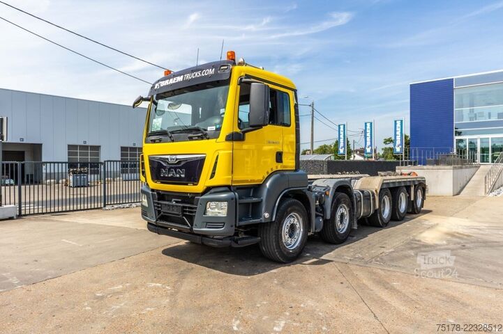 الهيكل مع كابينة السائق MAN TGS 49.400 10X4-6 BB