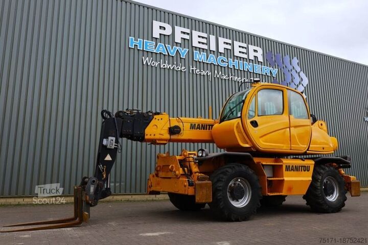 Ładowarka teleskopowa Manitou MRT2150 Privilege Diesel, 4x4 Drive And 4-Wheel St
