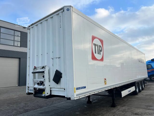 Valise Krone SD / Closed Box / BPW + Drum / 1x Lift Axle