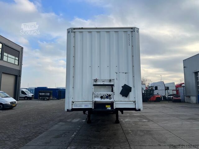 Valise Krone SD / Closed Box / BPW + Drum / 1x Lift Axle