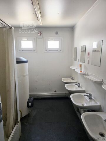 Baderomscontainer  Sanitärcontainer 20FT mit WC Dusche