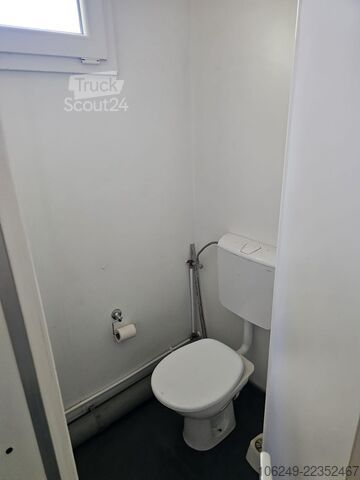 Baderomscontainer  Sanitärcontainer 20FT mit WC Dusche