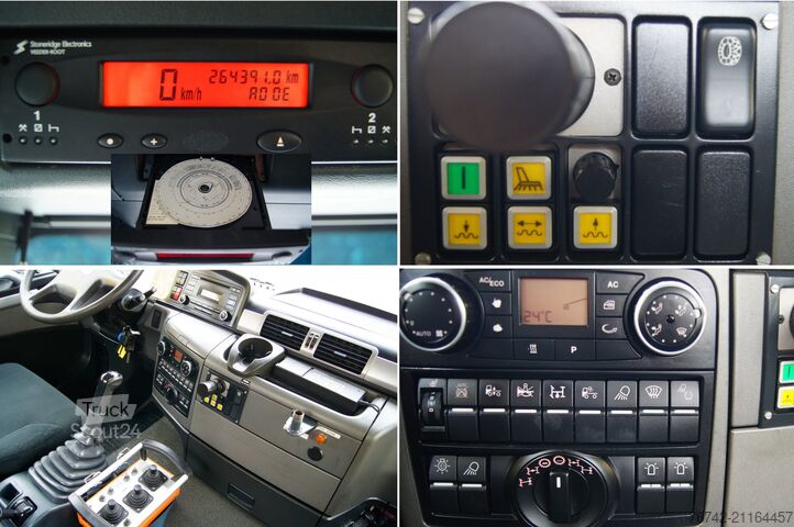 Gru montata su autocarro MAN TGS 18.320 BL 4x4 / ATLAS 75.2 / MEILLER / Winterdienst