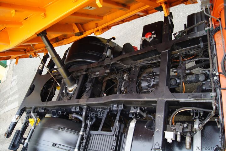 Gru montata su autocarro MAN TGS 18.320 BL 4x4 / ATLAS 75.2 / MEILLER / Winterdienst