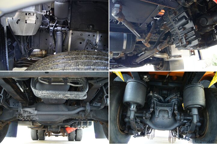 Gru montata su autocarro MAN TGS 18.320 BL 4x4 / ATLAS 75.2 / MEILLER / Winterdienst