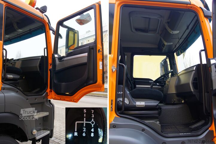 Autocarro ribaltabile MAN TGS 18.320 BL 4x4 / ATLAS 75.2 / MEILLER / Winterdienst