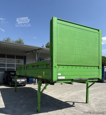 Intercambiabile con pianaleWechselbrücke con piattaforma Krone Baustoff 7,45 Multilockrahmen Türen