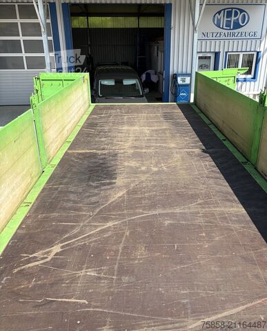 Intercambiabile con pianaleWechselbrücke con piattaforma Krone Baustoff 7,45 Multilockrahmen Türen