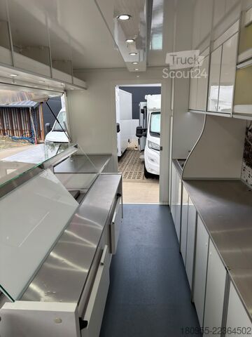 Mașină de vending/ camion de alimente Opel Imbisswagen Foodtruck Verkaufsfahrzeug V