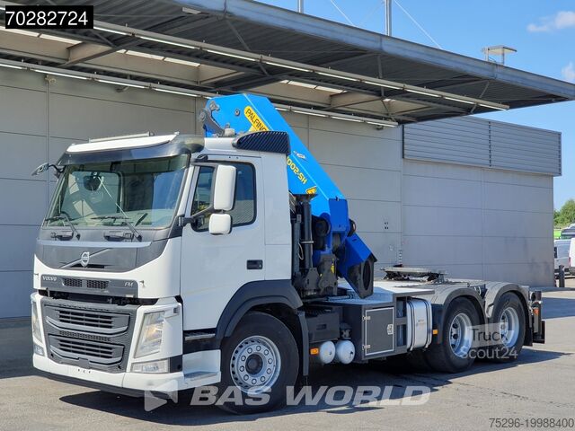 Standart-SZM Volvo FM 450 6X4 BE-Truck Palfinger PK53002-SH Crane ...