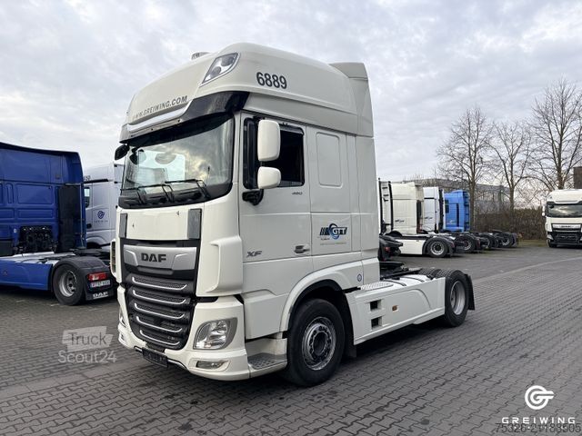 Standard tractor unit DAF XF 480 FT SSC, Abbiegeassistent, Standklima