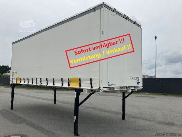 Wissellaadbak oplegger KRONE Wechselbrücke Plane