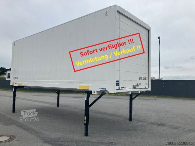 Wissellaadbak oplegger KRONE Wechselbrücke Koffer