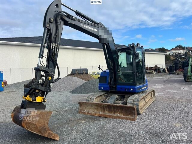 Grävmaskin med larvband Euromach ES 85 SB4