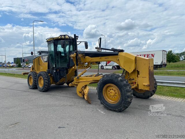 Road grader Caterpillar 140M Ripper + Pushblock