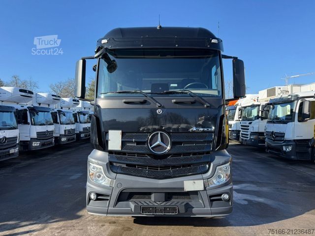 Samochód ciężarowy z plandeką typu platforma MERCEDES-BENZ ACTROS 1835 L STREAMPACE Plane 7,3m LBW *EDSCHA