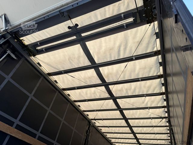 Samochód ciężarowy z plandeką typu platforma MERCEDES-BENZ ACTROS 1835 L STREAMPACE Plane 7,3m LBW *EDSCHA