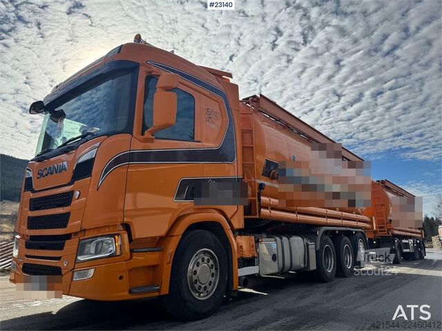  Scania R650 8x4 Bulk Truck with Bulk Trailer – Jilko Body