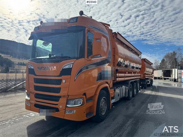  Scania R650 8x4 Bulk Truck with Bulk Trailer – Jilko Body