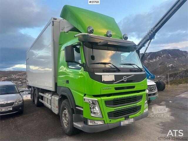  Volvo FM450 box truck 6x2 w/ full side opening, 2 zone u
