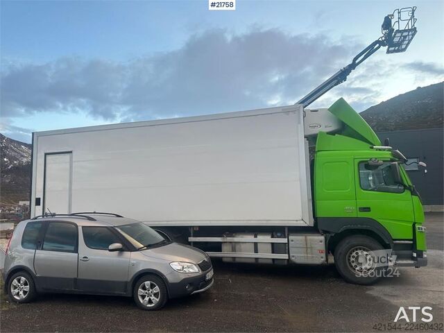  Volvo FM450 box truck 6x2 w/ full side opening, 2 zone u