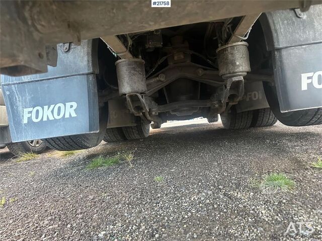 Volvo FM450 box truck 6x2 w/ full side opening, 2 zone u