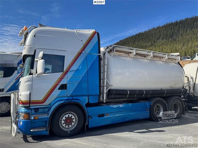  Scania R730 6x2 Tank Truck with Tank Trailer – Rear Tippi