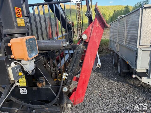  Igland 480 swingtrac timber trailer w/ Igland 56-85ss cra