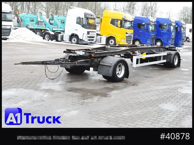 Remolque roll off HUEFFERMANN Luft, Schlitten, SAF