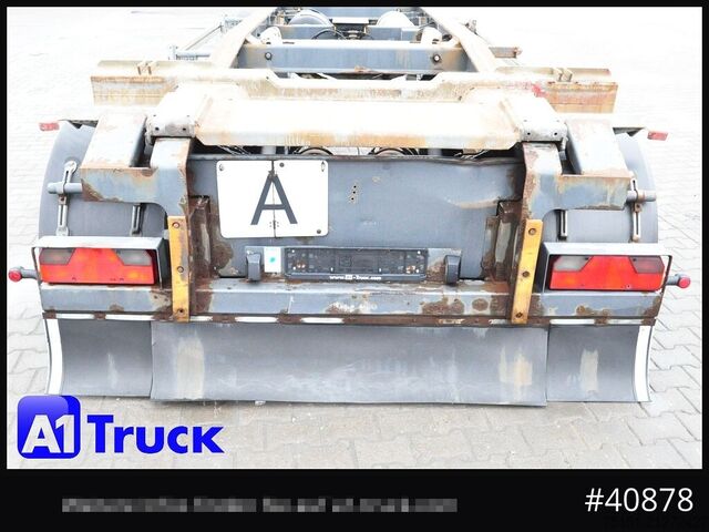 Remolque roll off HUEFFERMANN Luft, Schlitten, SAF