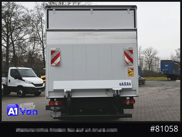 Furgoneta caja MERCEDES-BENZ Atego 818 Koffer, LBW, Klima, Luftfederung, Automatik